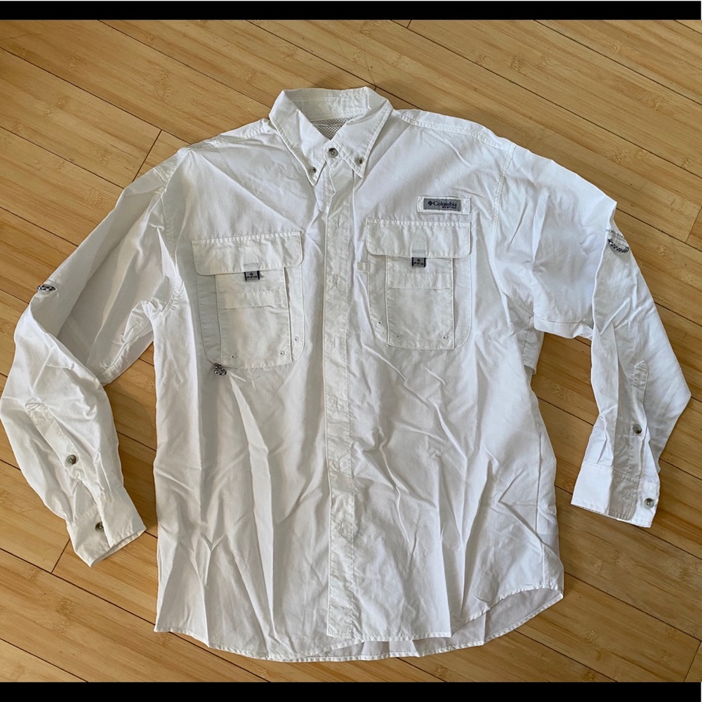 Columbia PFG Fishing shirt size S